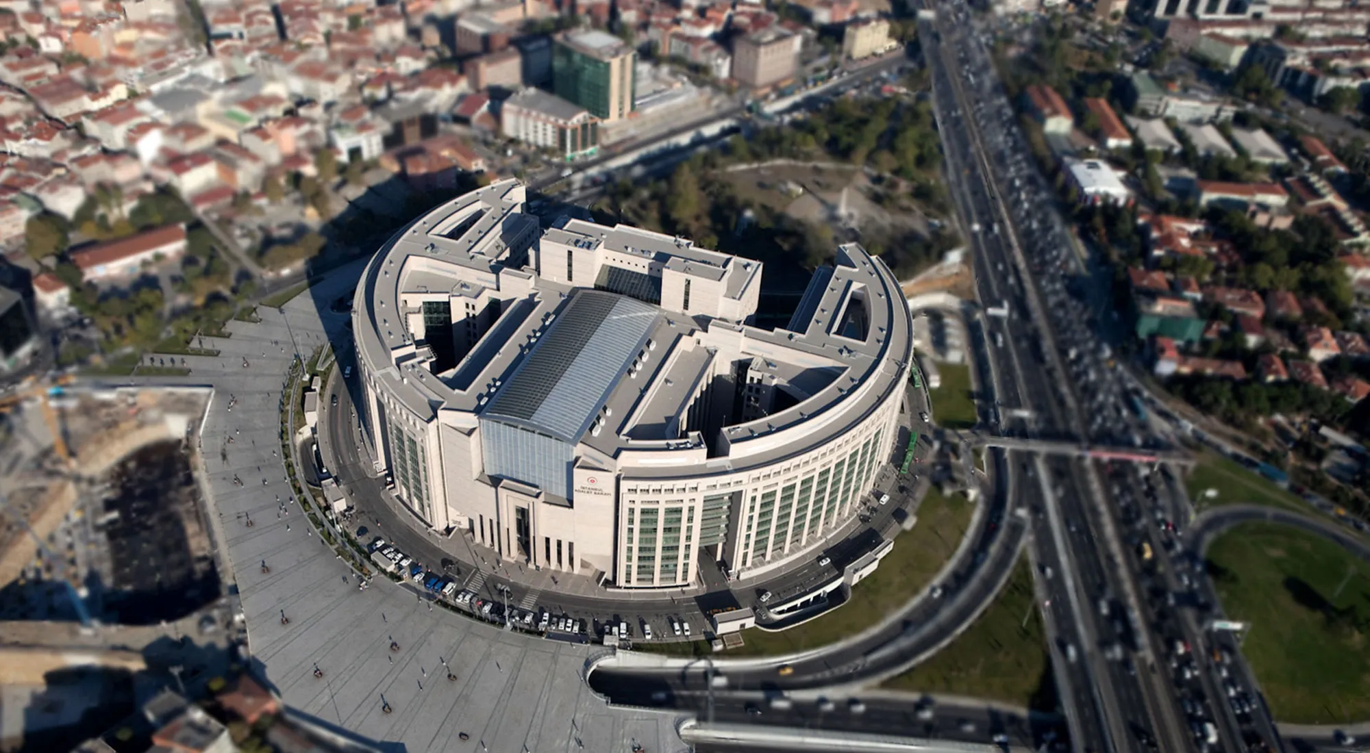 Çağlayan Adliye Sarayı — Boğaziçi Grup Sosyal Yapılar, İstanbul, TR